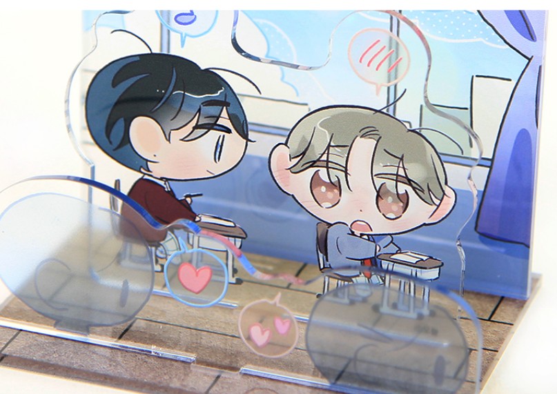If we would determine our relationship XOXO, Acrylic Stand Background Set