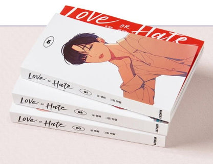 Love or Hate : [vol.1-8 completed] manhwa comics by Youngha, Bakdam