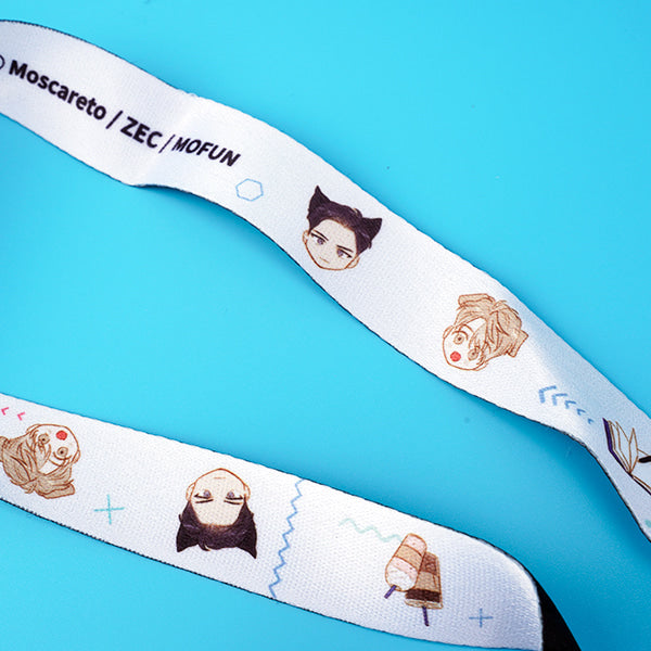 The New Employee Neck strap & Acrylic holder