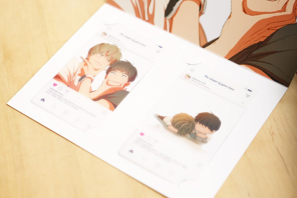 The Shape of Your love : Transparent Photo Card Set