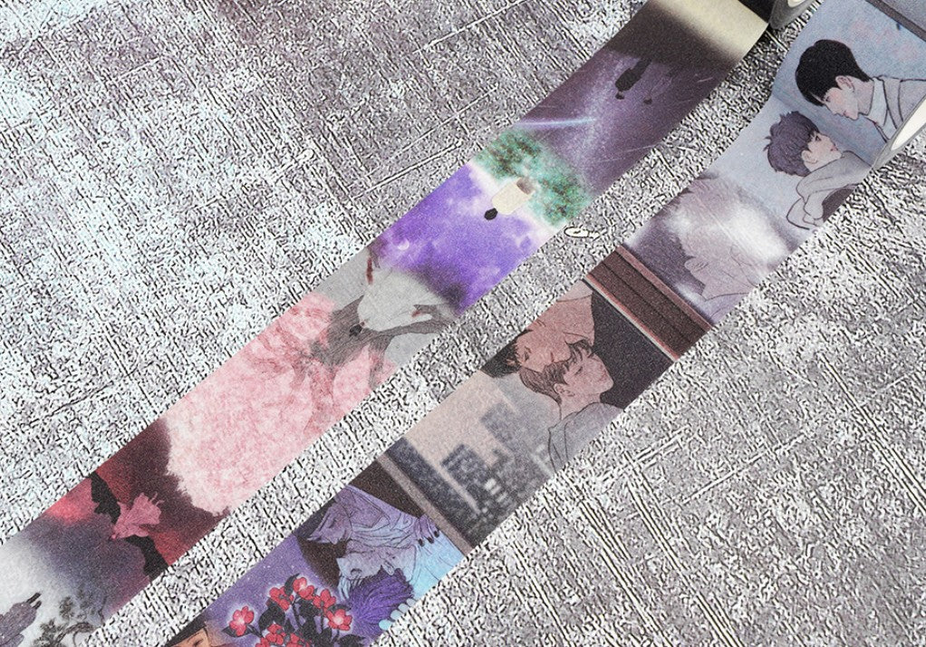 Haunted by Desire Glitter Washi Tapes 2 Types
