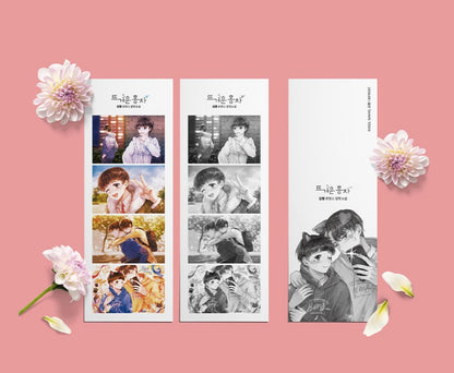 Hot Black Tea : 4 cut or postcard set(C type)