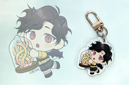 Tentacle Recipe Official Goods Acrylic Keyring 4 types