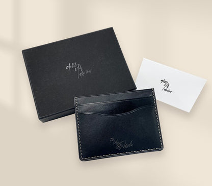 For My Weirdo : Yoon Gyeol Card Holder Wallet(nilo leather)