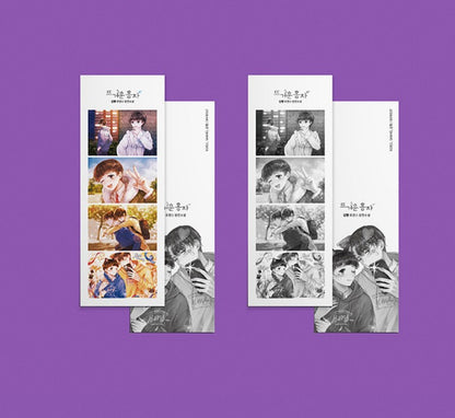 Hot Black Tea : 4 cut or postcard set(C type)