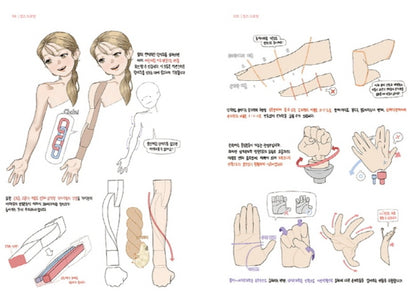 Girls Drawing - Korea Drawing Guide