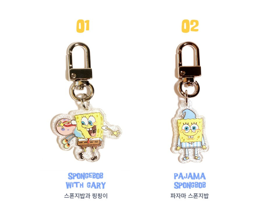 Sponge Bob Keyring Series, Airpods Spongebob Key Chain, Spongebob Keyring Doll Gifts