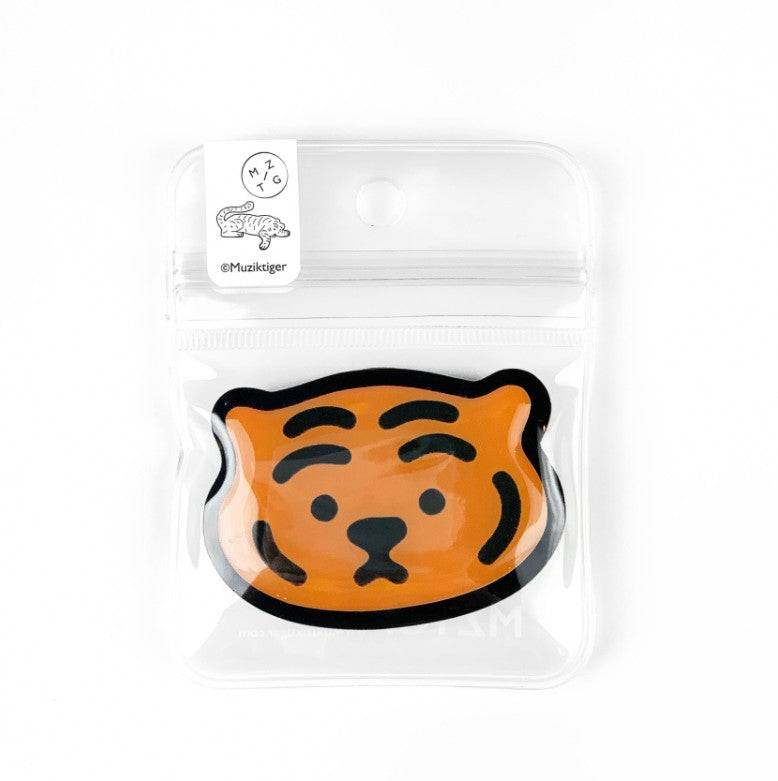 MUZIKTIGER Smart Tok, Phone Grip 4 Types, Tiger, Bear Mobile Holder