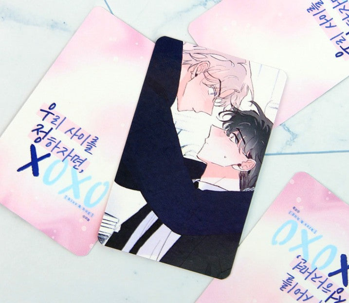 If we would determine our relationship XOXO : hologram photo card set