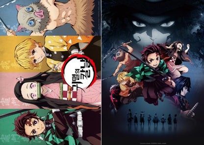 The Poster Book by Demon Slayer: Kimetsu no Yaiba