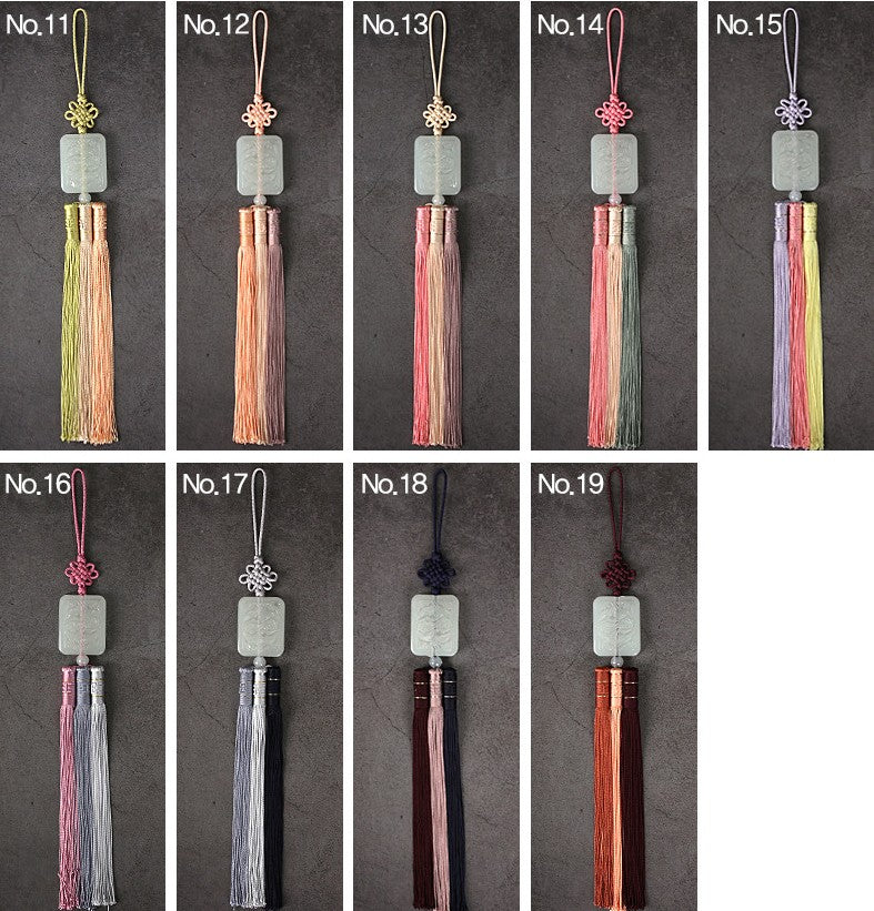 Norigae(노리개)-A01, 19 Types Korean pendant, Traditional Korean Accessory used in Hanbok