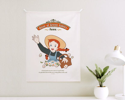Anne of Green Gables Fabric Poster 5 Types Oxford Fabric Poster