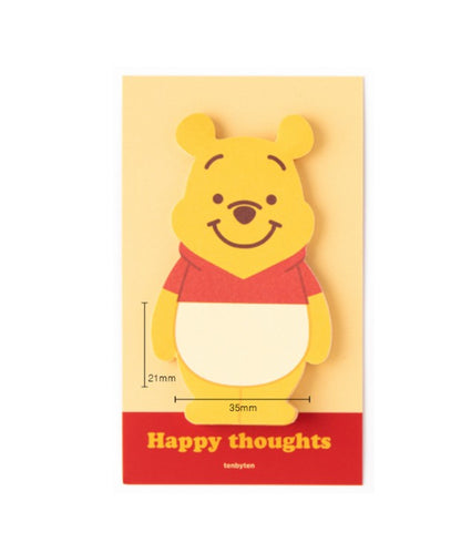 Winnie The Pooh Sticky Notes Memo pad, Disney Memo pad