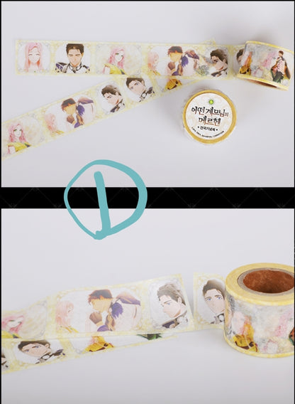Stepmother's fairytale washi tape, 2 types