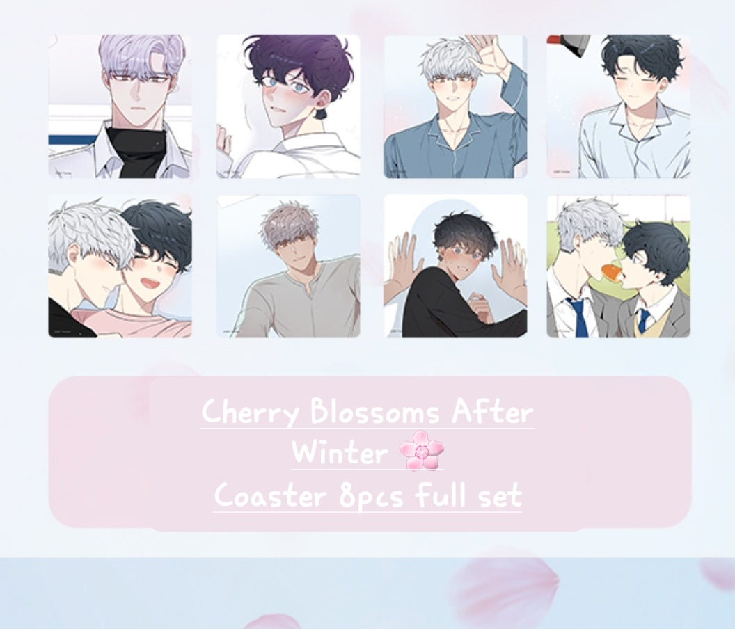 Cherry Blossoms After Winter : Coaster 8pcs full set